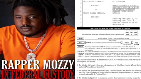 Rapper Mozzy In Federal Prison Over LA & Las Vegas G*n Charges (Details Inside)