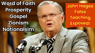 John Hagee Exposed! | Word of Faith Prosperity Preacher!