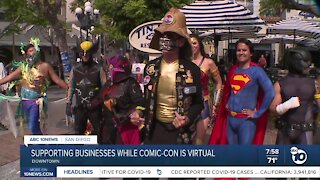 Supporting business while Comic-Con is virtual