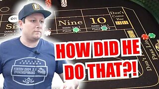🔥THERE'S NO WAY🔥 30 Roll Craps Challenge - WIN BIG or BUST #358