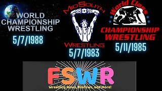 Classic Wrestling: NWA WCW 5/7/88, Mid-South Wrestling 5/7/83, WCCW 5/11/85 Recap/Review/Results