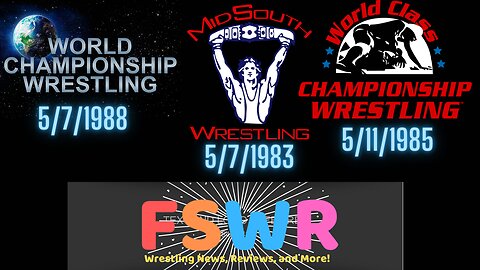 Classic Wrestling: NWA WCW 5/7/88, Mid-South Wrestling 5/7/83, WCCW 5/11/85 Recap/Review/Results