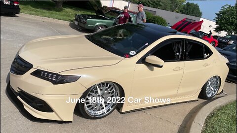 June 18th, 2022 Car Shows