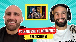 Volkanovski vs Rodriguez UFC 290 predictions with Alexander 'The Great' Volkanovski! HBH clips #80