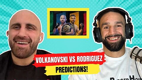 Volkanovski vs Rodriguez UFC 290 predictions with Alexander 'The Great' Volkanovski! HBH clips #80