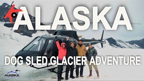 Alaska Helicopter Tours Dogsled Mush Knik Glacier Landing #packyourbag #thisisalaska #kovaction