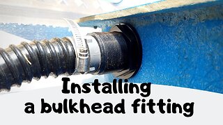 How to install a bulkhead fitting (Hybrid aquaponic system)