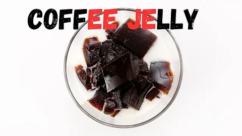 Easy Homemade Coffee Jelly Recipe - Perfect for Coffee Lovers! #coffeelover #coffee #jelly