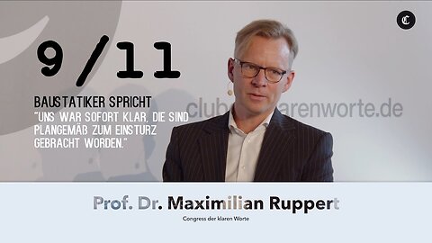 Exklusiv: Deutscher Baustatik-Experte Prof. Dr. Ruppert bricht sein Schweigen zum 11. September🙈