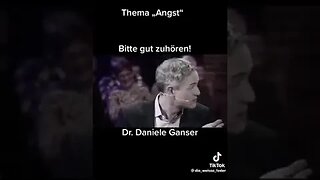 Man muss die richtige Angst haben | Dr. Daniele Ganser | Eine Beleidigung des aufgeklärten Denkens