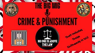 CRIME & PUNISHMENT NO ONE IS ABOVE THE LAW HOSTED BY LANCE MIGLIACCIO & GEORGE BALLOUTINE