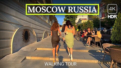 🔥 Exploring Hidden Gems of Moscow ⭐️ Russia Walking City Tour 4K HDR