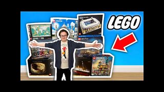 I Built The BIGGEST LEGO SETS Ever Released!