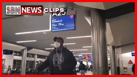 Recall Newsom Gets Paged at the Airport via the Great MAGA - 3638