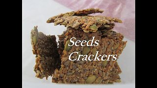 How To Make Multi Seeds Crackers/ Gluten Free and Vegan
