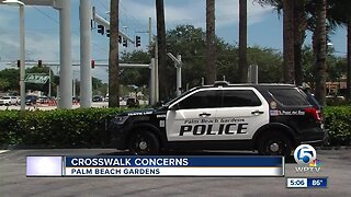 Crosswalk safety raises concerns in Palm Beach Gardens