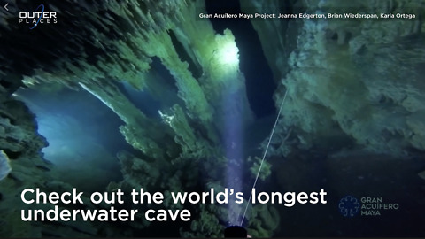 Longest Underwater Cave Discovered In Mexico