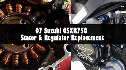 Affordable GSXR Stator and Regulator Replacement