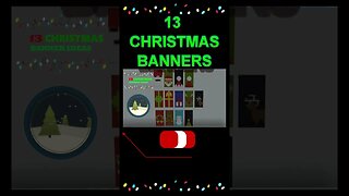 Minecraft: 13 Christmas Banners