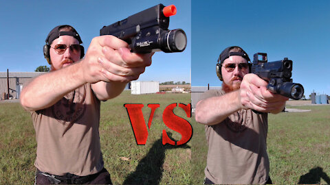 Airsoft Trainers vs Real Steel