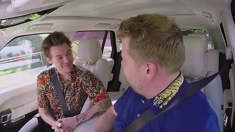 Harry Styles joins James Corden for amazing Carpool Karaoke #carpoolkaraoke