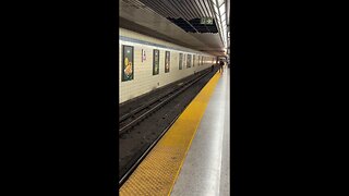 Toronto TTC homeless jumps on the train tracks