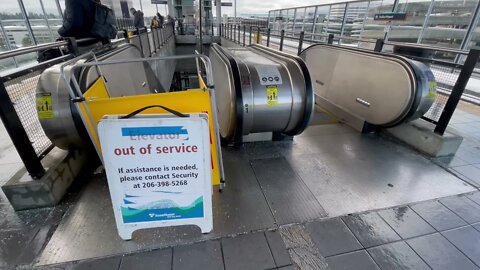 Sound Transit escalators never work