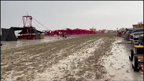 RAW VIDEO. Burning Man Festival: Attendees told to shelter in place and conserve food, water & fuel