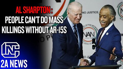 Al Sharpton Claims Gun Control Is Civil Rights Because People Can't Do Mass Killings Without AR-15s