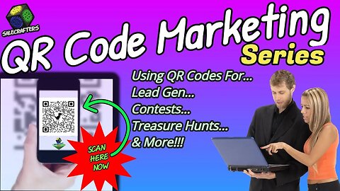 🆕Digital Marketing | Using QR Codes For Lead Generation | Contest | Treasure Hunt | A.I. Marketing