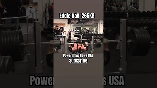 Eddie Hall Powerlifting Greatness The Most Epic Bench Press #viral #short