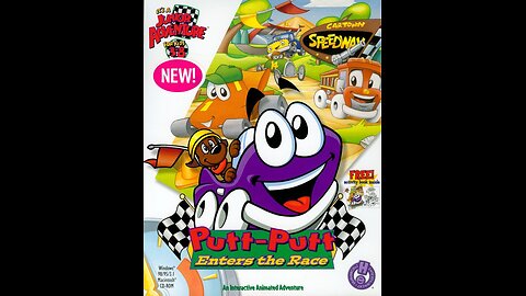 Putt-Putt Enters the Race (1999, PC, Mac, Linux, Android, iOS) Full Playthrough