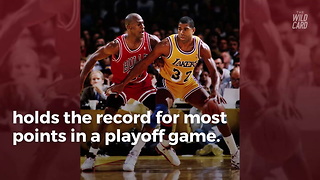 NBA rookie breaks Michael Jordan playoff record that’s stood for 33 years