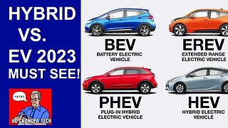 HYBRID VS. ELECTRIC VECHILES. 2023 WHAT HAS CHANGED, PROS AND CONS