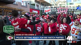 KCPD bringing in extra officers for Super Bowl Sunday