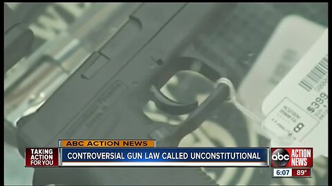 Judge strikes down penalties for passing tougher gun laws