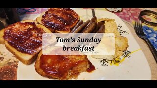 Tom's Sunday breakfast #breakfast