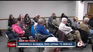 Greenfield business wins rezoning appeal to rebuild after fire