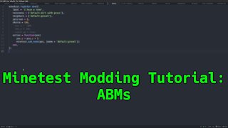 Minetest Modding Tutorial: ABMs