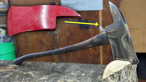 Fire Axe Restoration - How (Not) To Polish An Axe