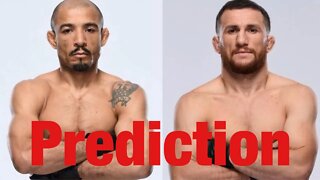 Jose Aldo Vs Merab Dvalishvili Early Prediction