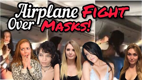 FIGHT on Plane over MASKS! SimpCast Explains! Lauren Southern, Brittany Venti, Chrissie Mayr, Ashton