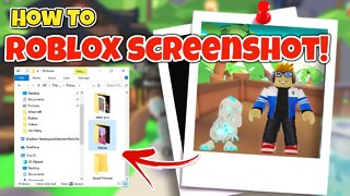 Roblox Screenshots EASY - How To Take a Screenshot in Roblox [Quick Tutorial]