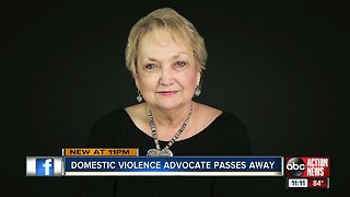 Domestic violence advocate passes away