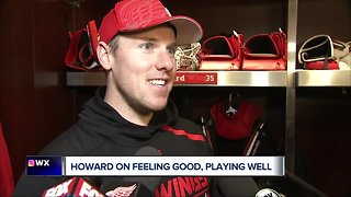 Jimmy Howard playing well, feeling good about turning 35