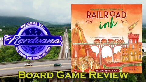 Railroad Ink: Blazing Red Edition Board Game Review