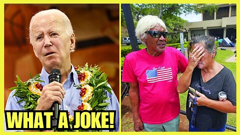 Biden SLEEPING On Hawaii (clip)