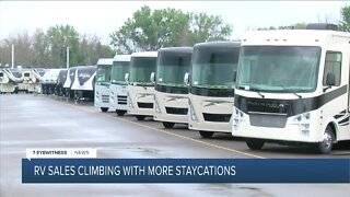 RV sales surge during COVID-19 pandemic