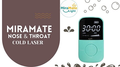 COLD LASER HEALING - NOSE AND THROAT