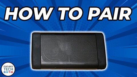 How to Pair Oontz Angle 3 Bluetooth Speaker | Pairing Oontz Angle 3 Speaker | Featured Tech (2022)